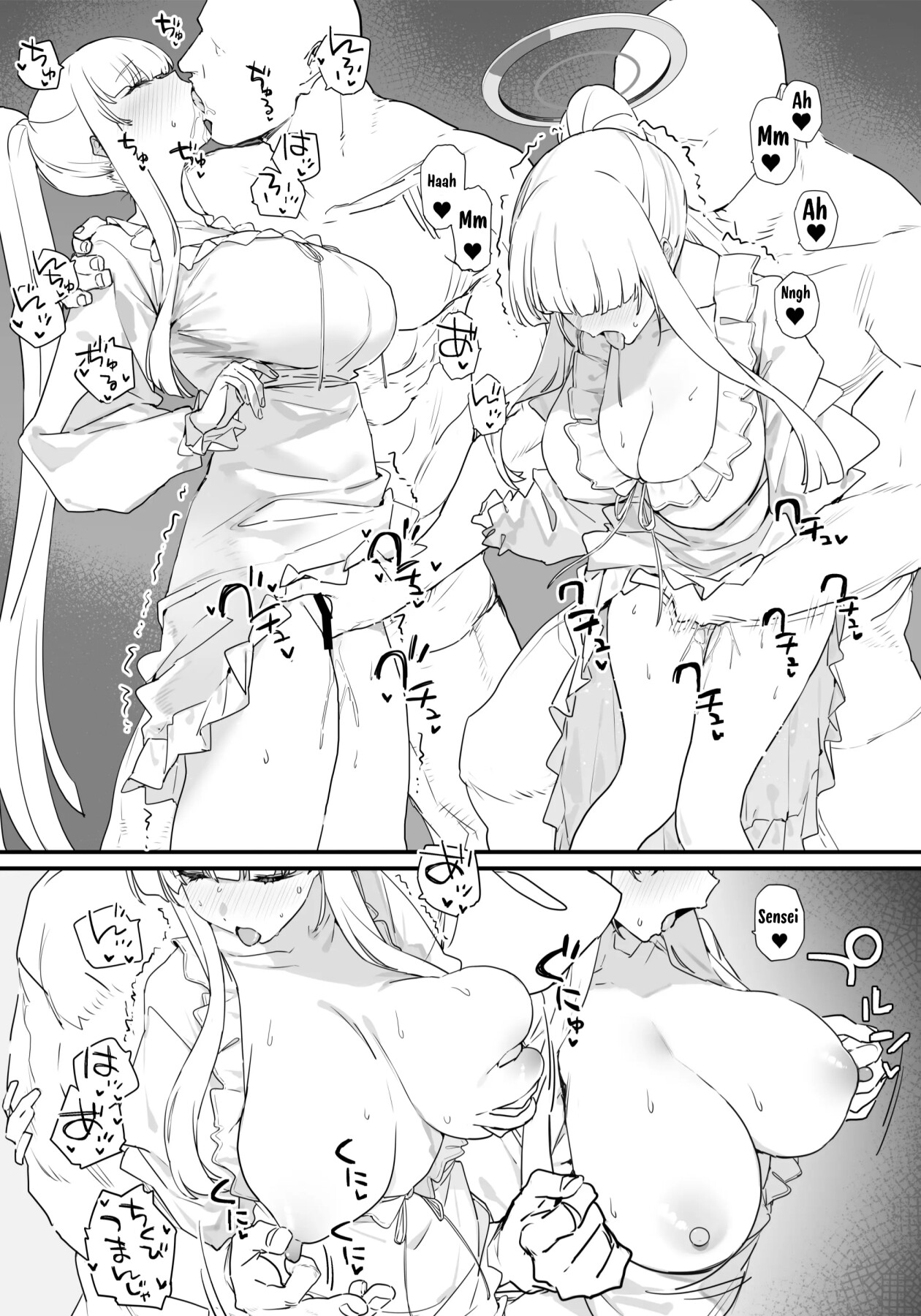 Hentai Manga Comic-A book about flirting with Noah-chan-Read-6